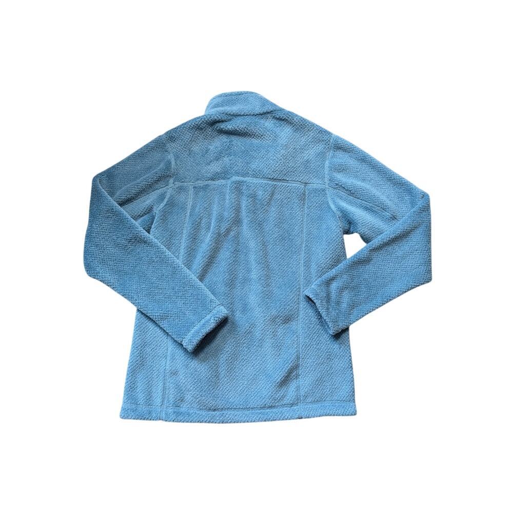Patagonia Fuzzy Fleece Pull Over jacket/sweatshirt; Women's Medium; Teal - Picture 2 of 10